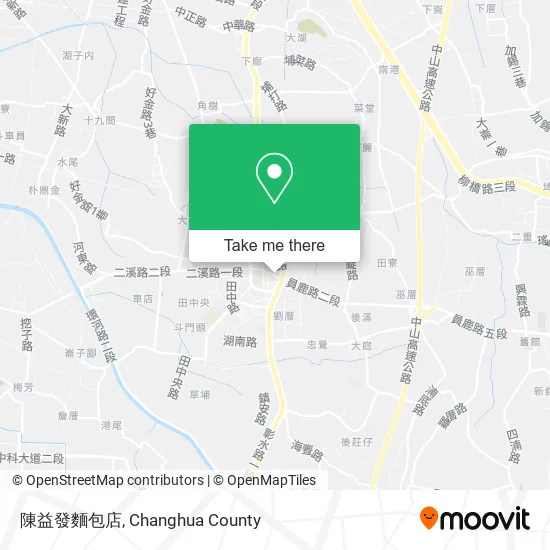 陳益發麵包店 map