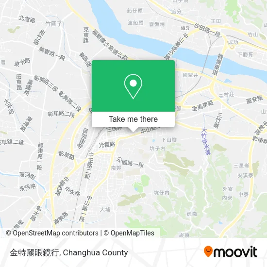 金特麗眼鏡行地圖