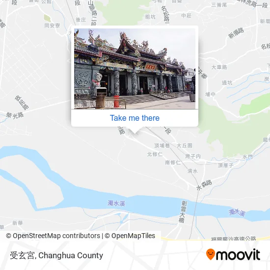 受玄宮地圖