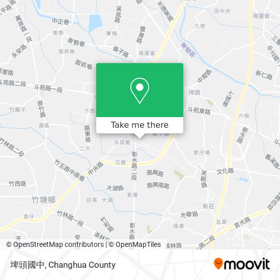 埤頭國中 map
