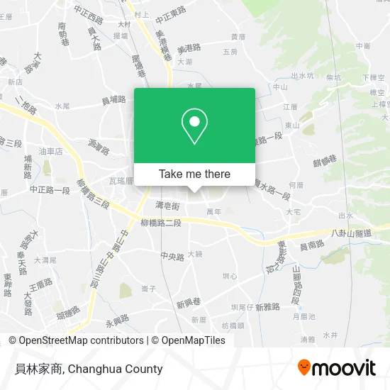 員林家商地圖