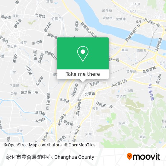 彰化市農會展銷中心 map