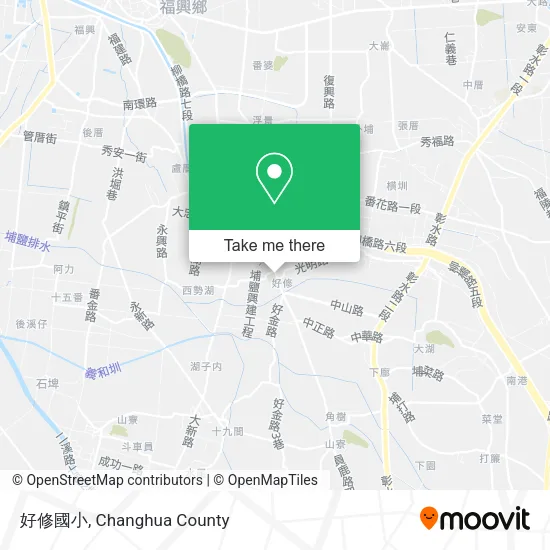 好修國小 map