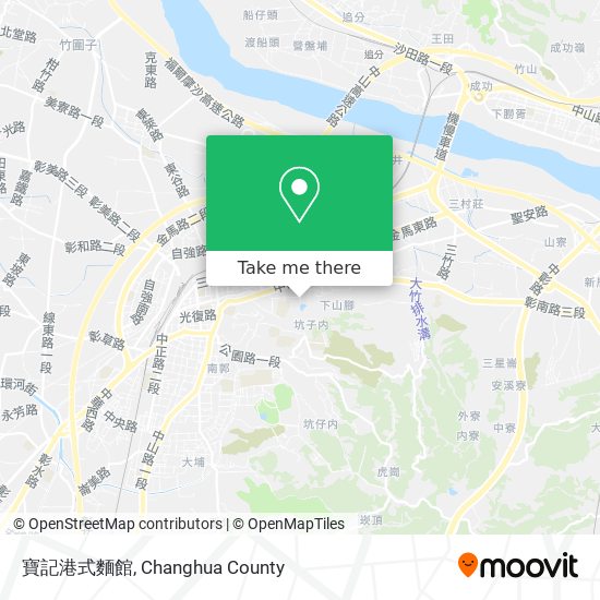 寶記港式麵館 map