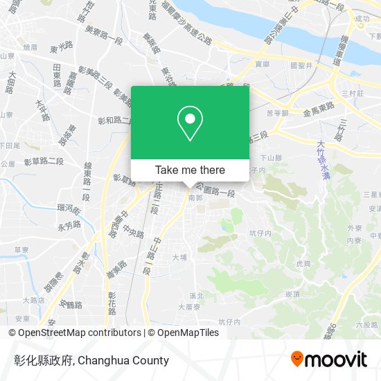 彰化縣政府 map