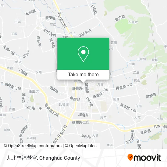 大北門福營宮地圖