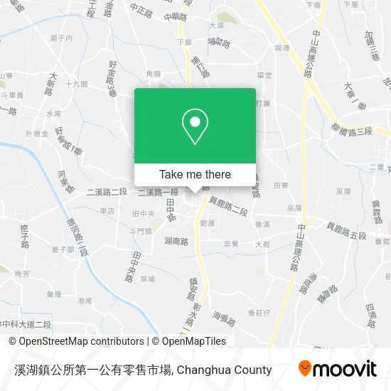 溪湖鎮公所第一公有零售市場 map