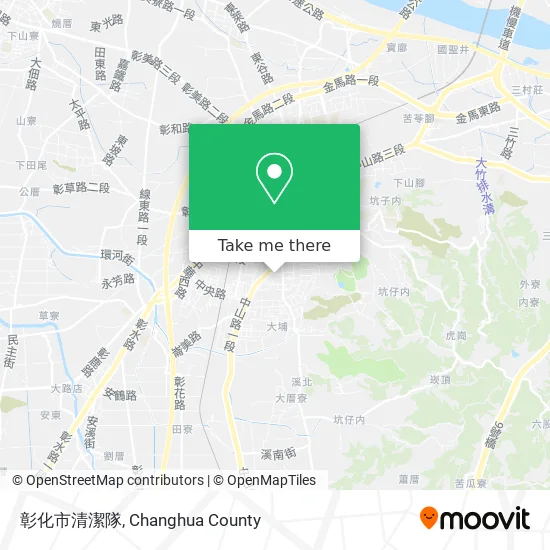 彰化市清潔隊地圖