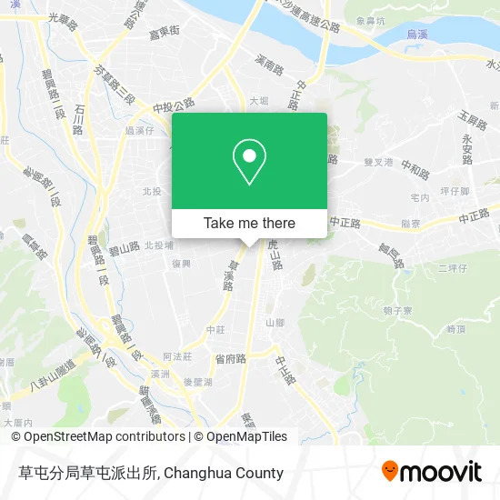 草屯分局草屯派出所地圖