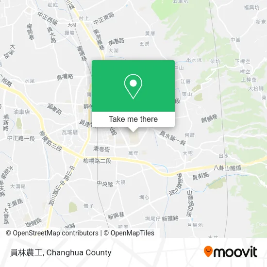 員林農工地圖