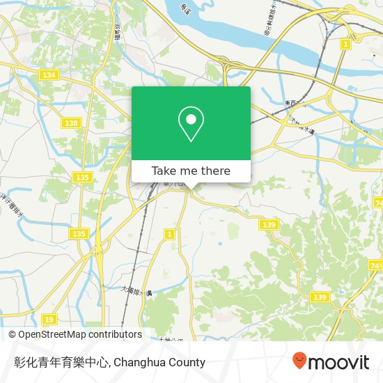彰化青年育樂中心 map