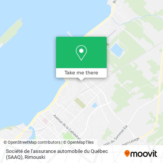 Société de l'assurance automobile du Québec (SAAQ) plan