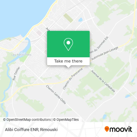 Alibi Coiffure ENR map