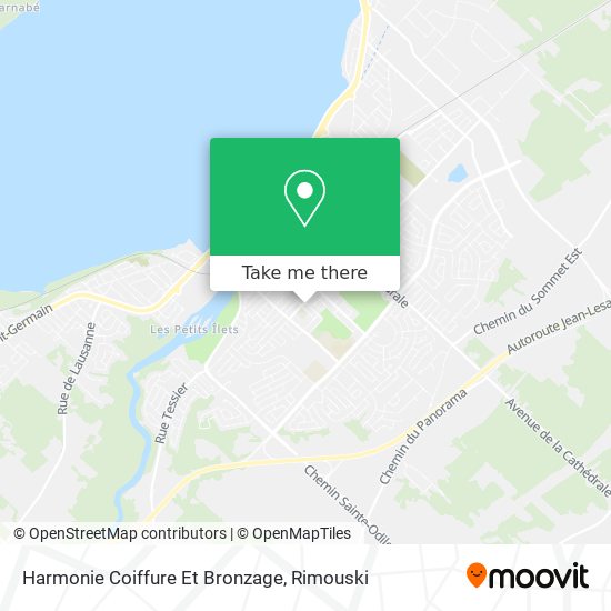 Harmonie Coiffure Et Bronzage map