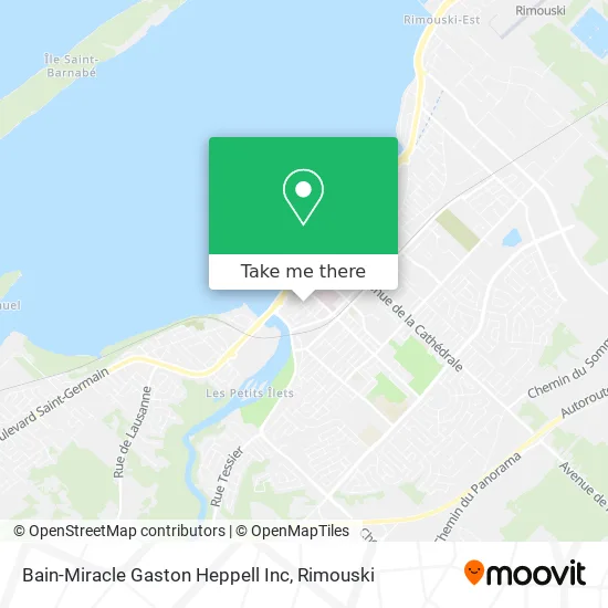 Bain-Miracle Gaston Heppell Inc map