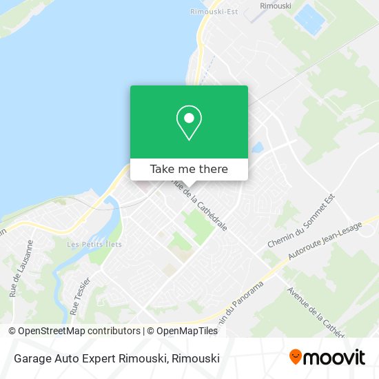 Garage Auto Expert Rimouski plan