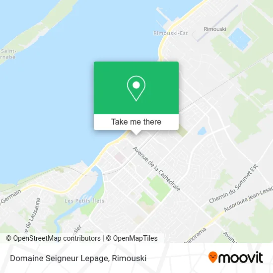 Domaine Seigneur Lepage map