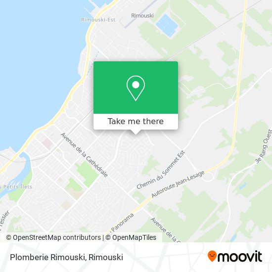 Plomberie Rimouski plan