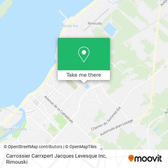 Carrossier Carrxpert Jacques Levesque Inc map
