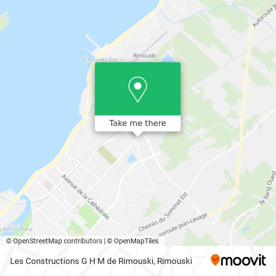 Les Constructions G H M de Rimouski map