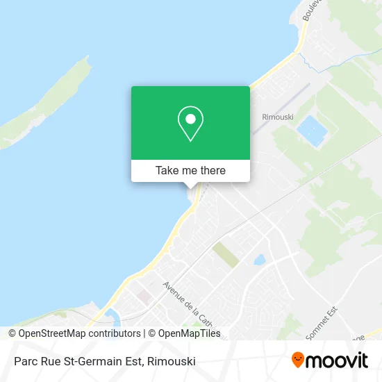 Parc Rue St-Germain Est map