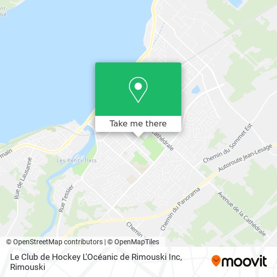 Le Club de Hockey L'Océanic de Rimouski Inc plan