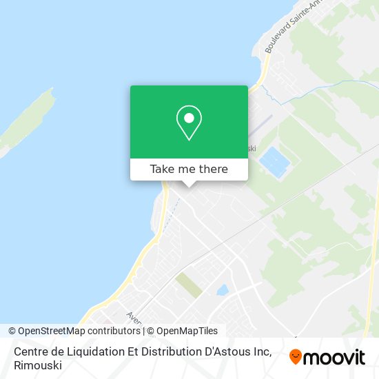 Centre de Liquidation Et Distribution D'Astous Inc map