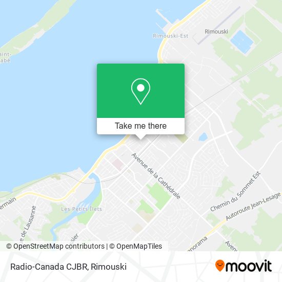 Radio-Canada CJBR plan