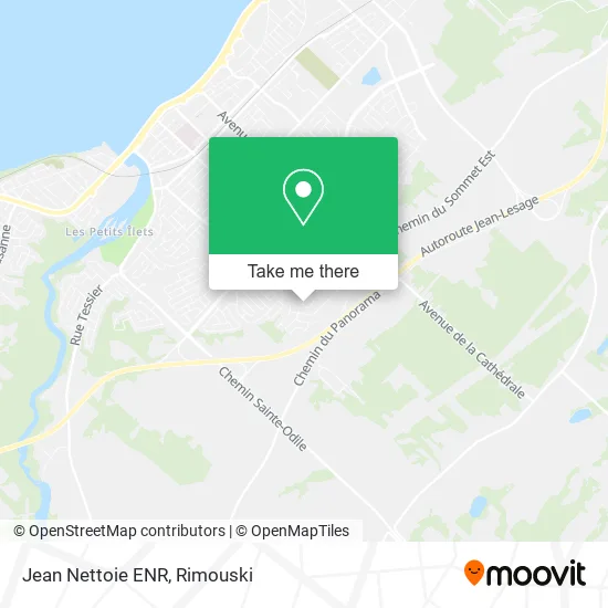 Jean Nettoie ENR map