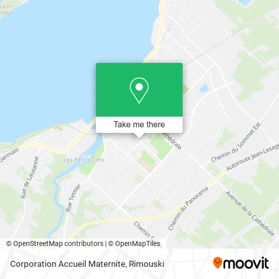 Corporation Accueil Maternite map