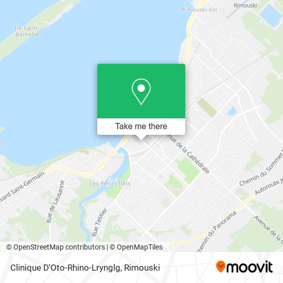 Clinique D'Oto-Rhino-Lrynglg map
