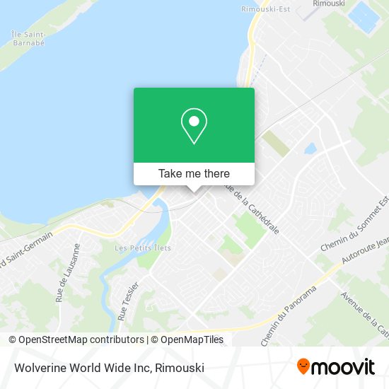 Wolverine World Wide Inc map