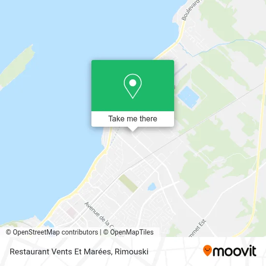 Restaurant Vents Et Marées map