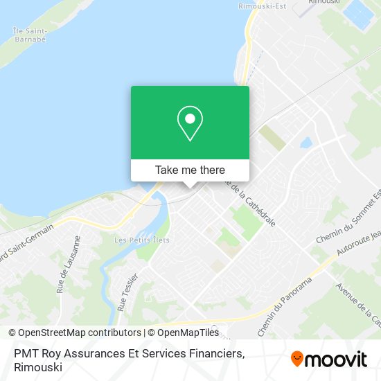 PMT Roy Assurances Et Services Financiers map