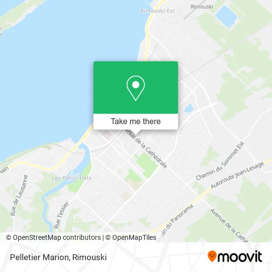 Pelletier Marion map