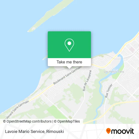 Lavoie Mario Service map