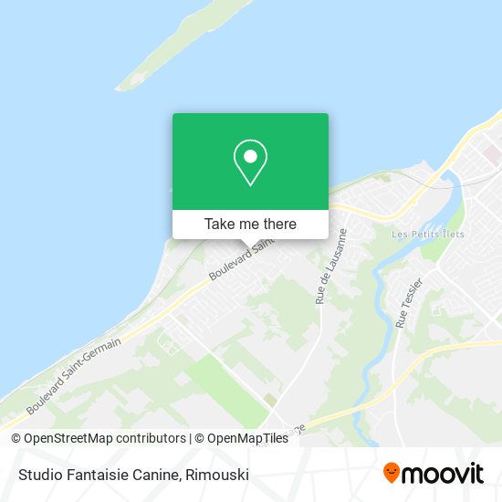 Studio Fantaisie Canine map