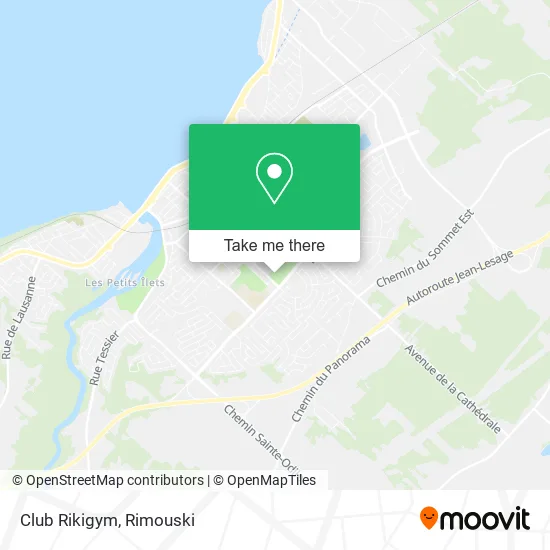 Club Rikigym map