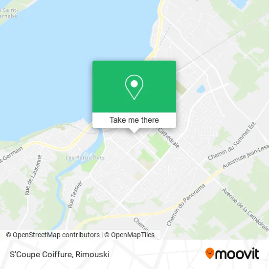 S'Coupe Coiffure map