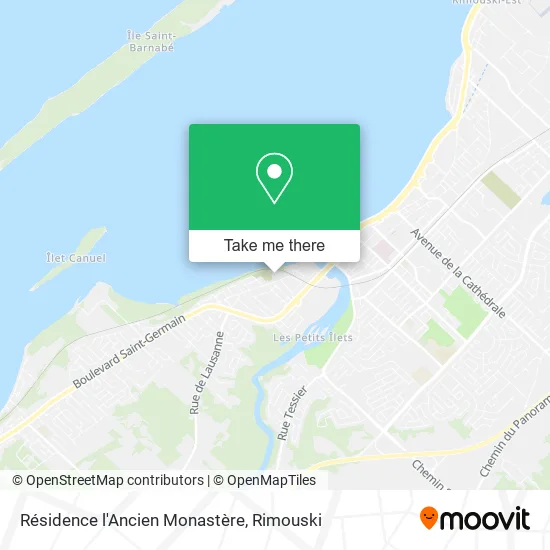 Résidence l'Ancien Monastère map