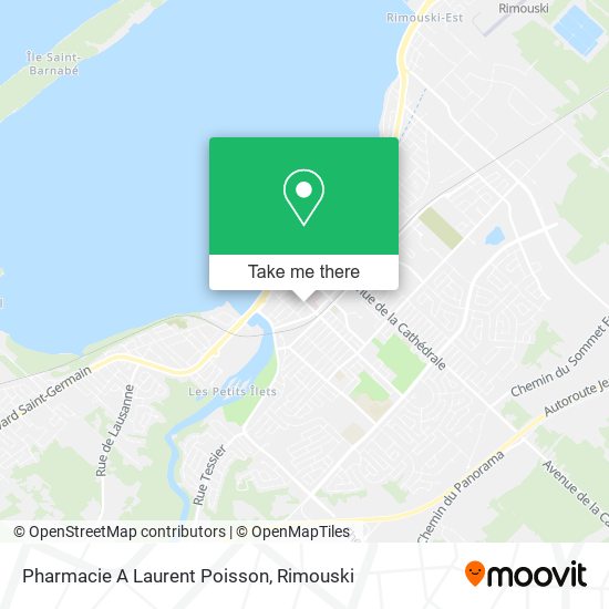 Pharmacie A Laurent Poisson map