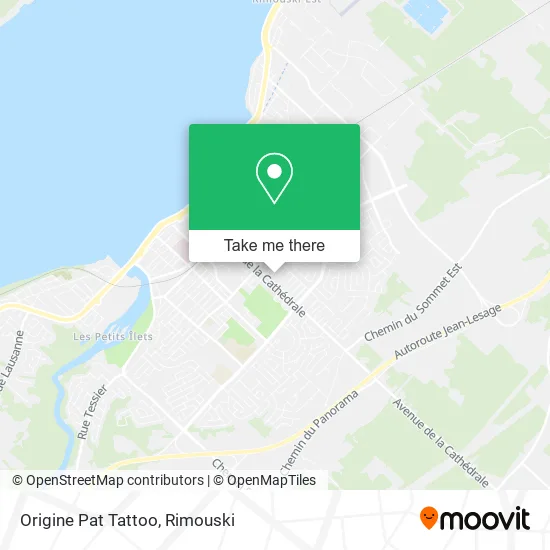 Origine Pat Tattoo map