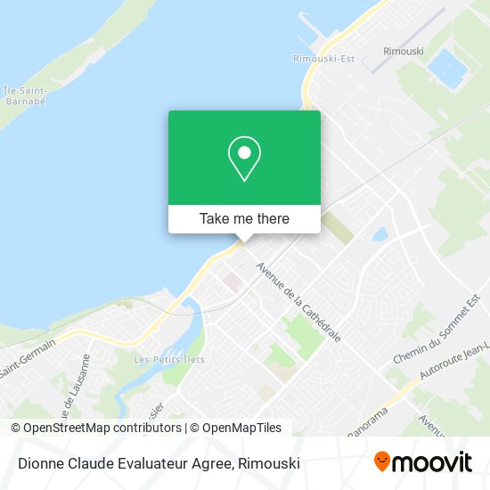 Dionne Claude Evaluateur Agree map