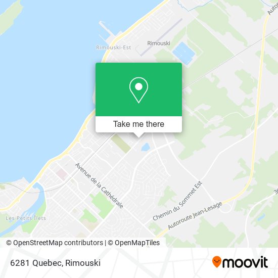 6281 Quebec map