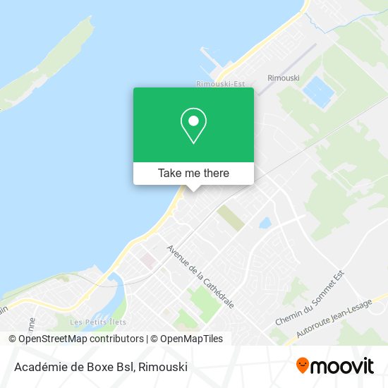 Académie de Boxe Bsl map