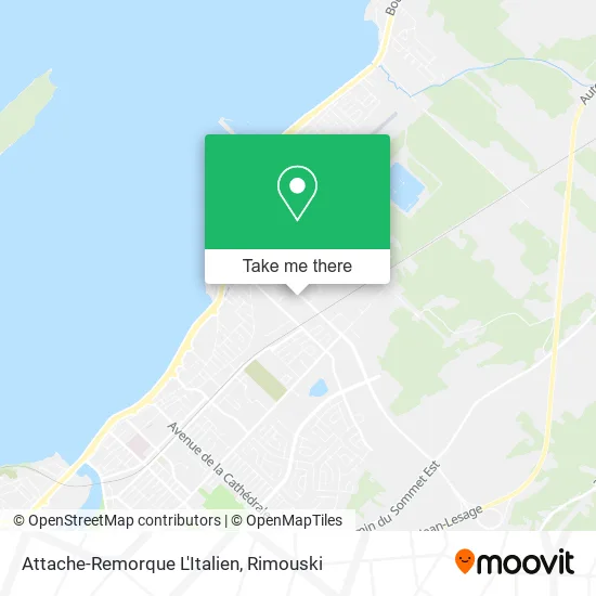 Attache-Remorque L'Italien map