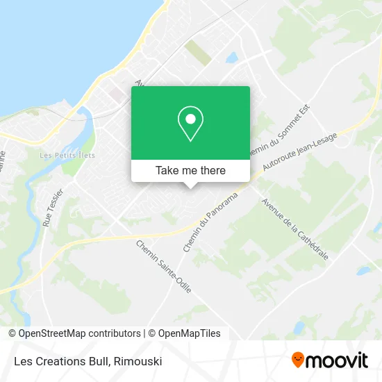 Les Creations Bull map