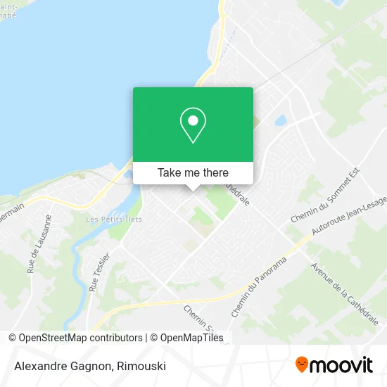 Alexandre Gagnon map