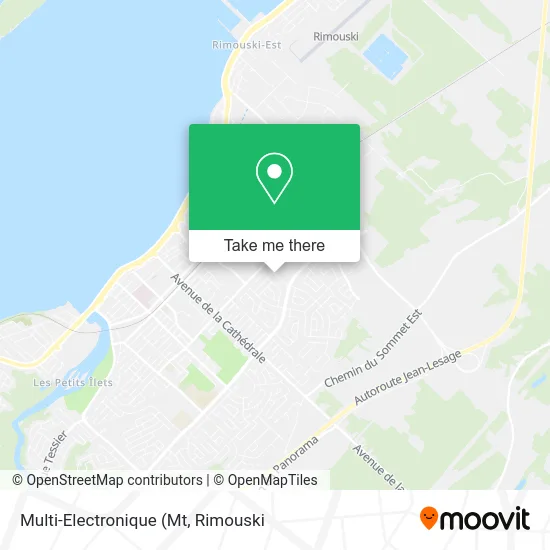 Multi-Electronique map