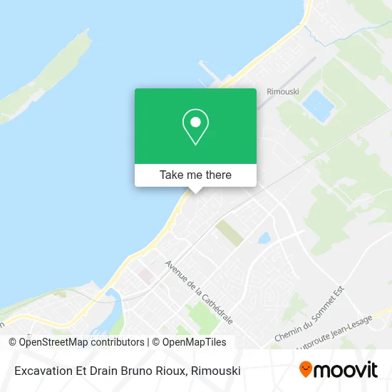 Excavation Et Drain Bruno Rioux map